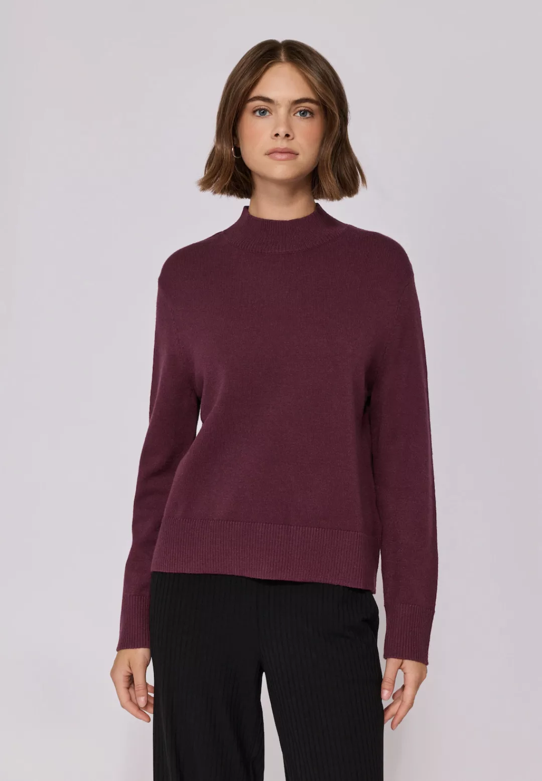 STREET ONE STUDIO Strickpullover, Feinstrick günstig online kaufen
