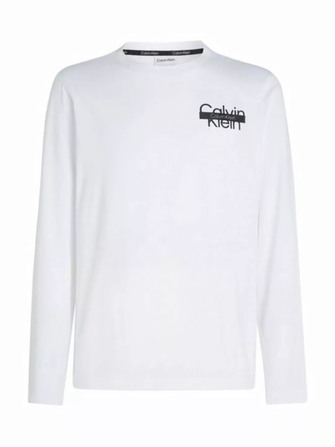 Calvin Klein Langarmshirt CUT THROUGH LOGO LS T-SHIRT günstig online kaufen