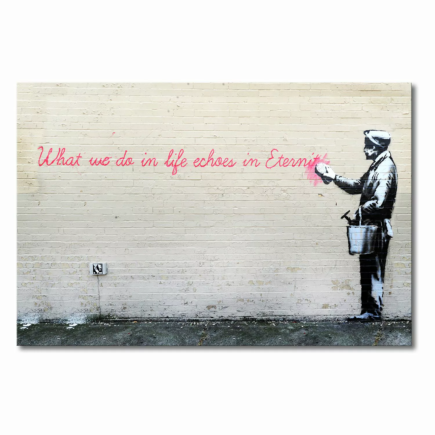 home24 Leinwandbild Banksy No.17 günstig online kaufen