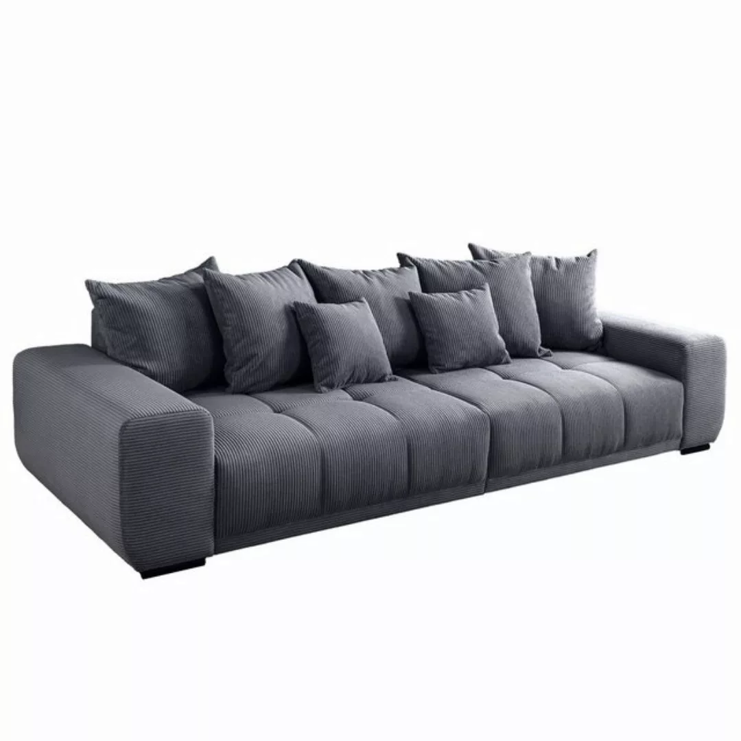 riess-ambiente Big-Sofa ELEGANCIA 285cm anthrazit, Einzelartikel 1 Teile, X günstig online kaufen