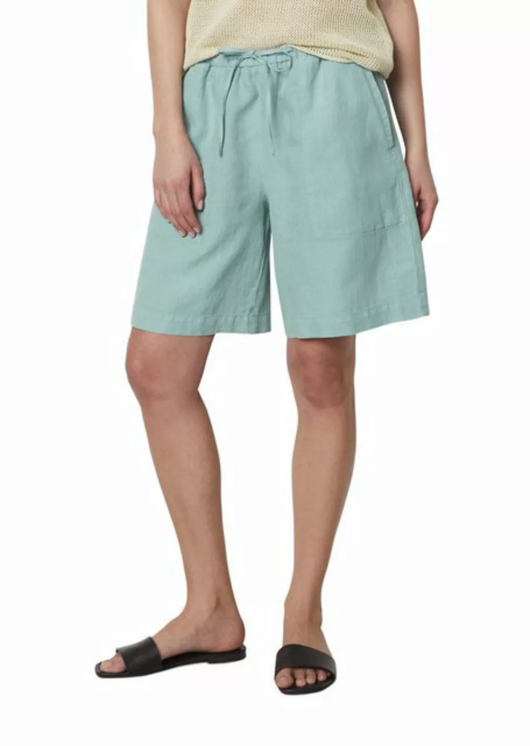 Marc O'Polo Shorts aus reinem Leinen günstig online kaufen