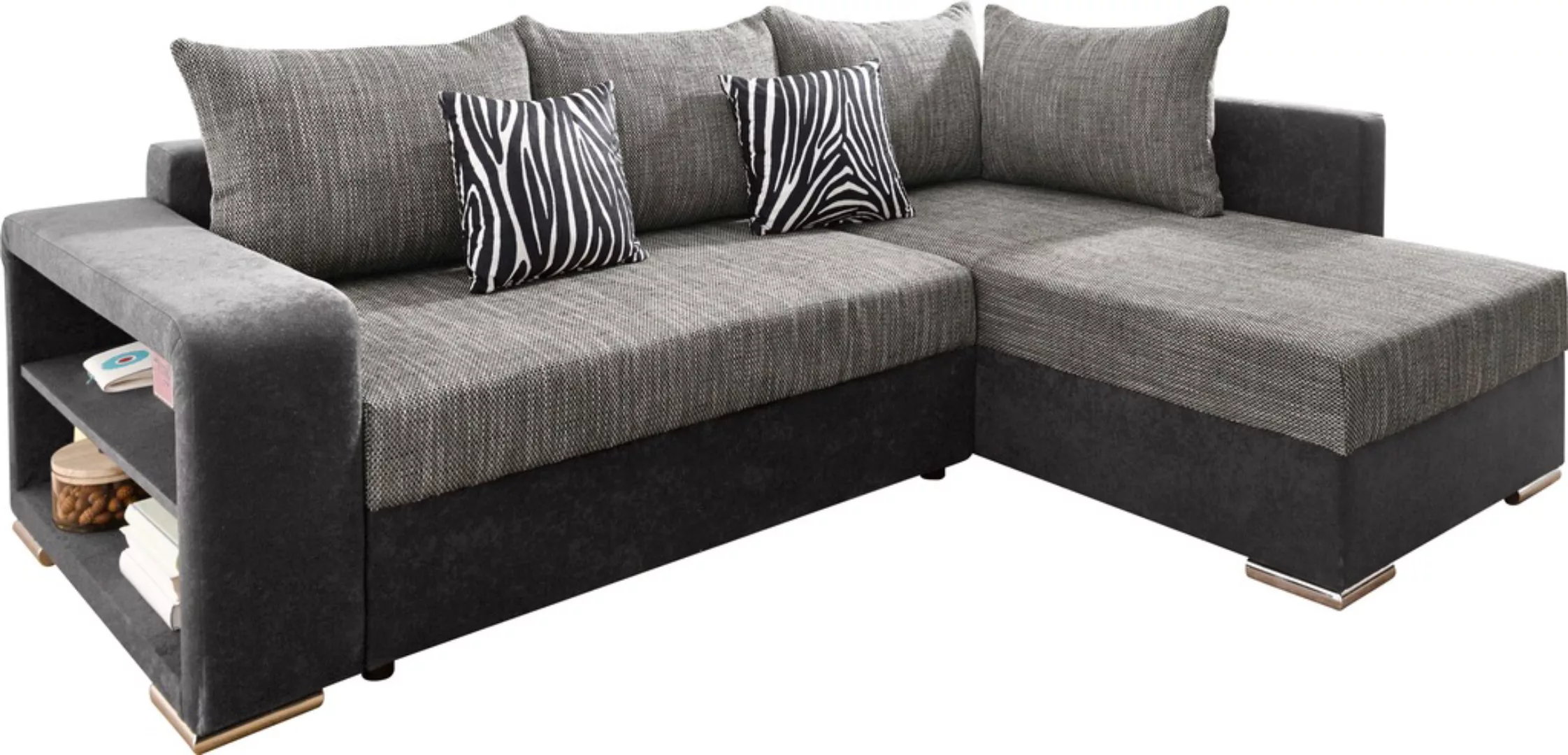 COLLECTION AB Ecksofa "John L-Form", mit Bettfunktion, wahlweise mit Federk günstig online kaufen