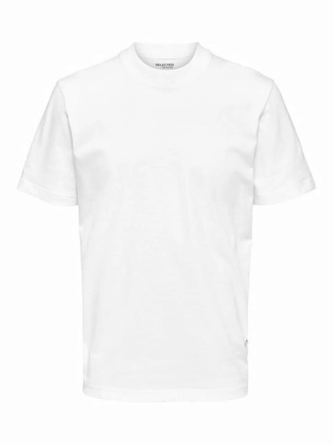 Selected Homme Herren Rundhals T-Shirt SLHRELAXCOLMAN - Relaxed Fit günstig online kaufen