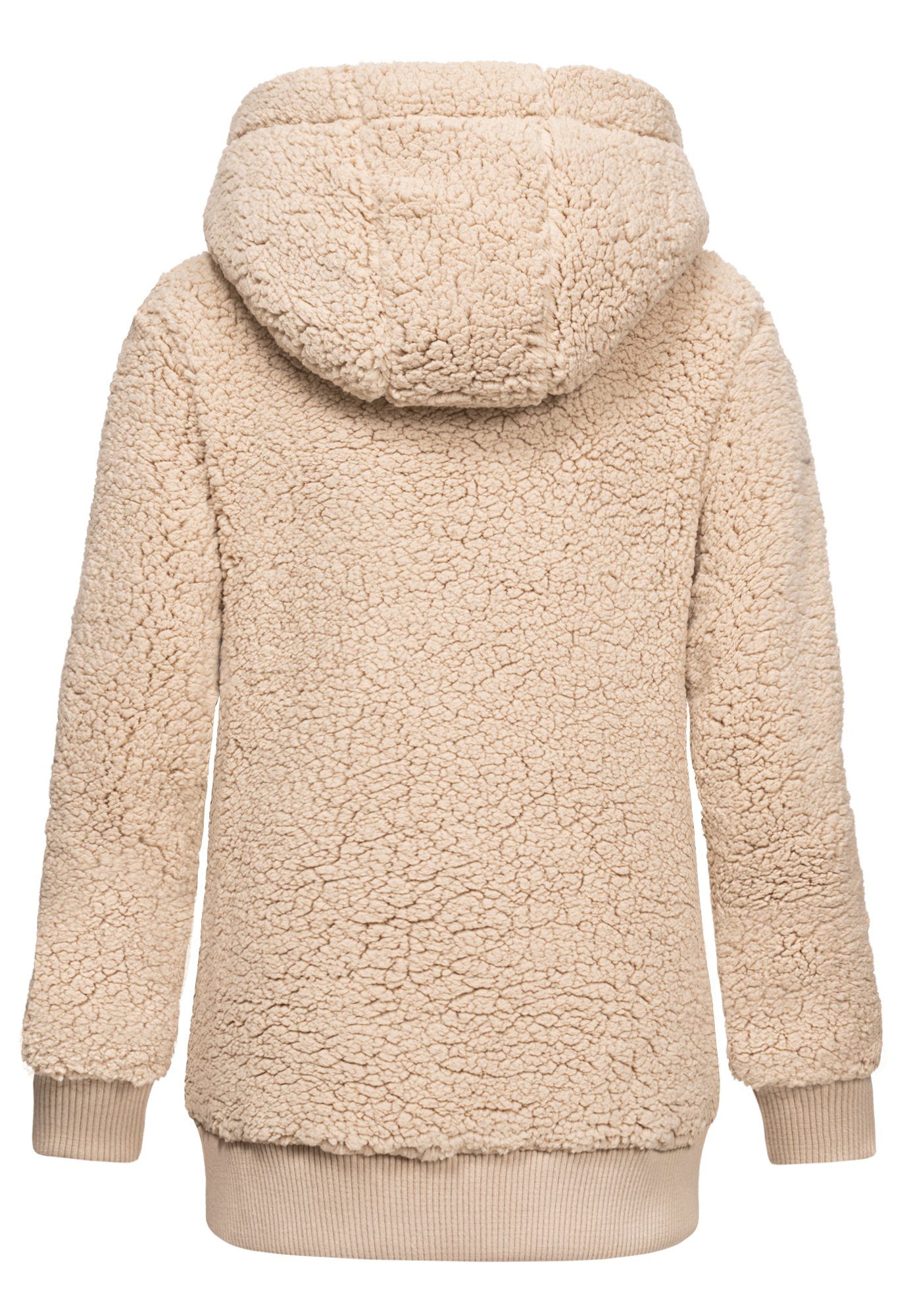 REPUBLIX Kapuzenpullover VALENTINA Damen Teddy Sweatjacke günstig online kaufen