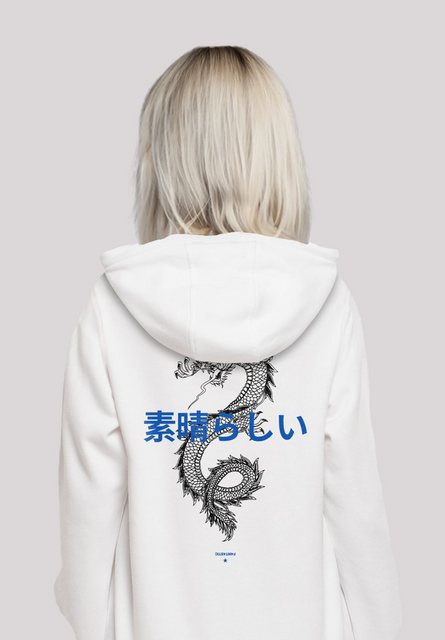 F4NT4STIC Kapuzenpullover "Dragon lila", Hoodie, Warm, Bequem günstig online kaufen