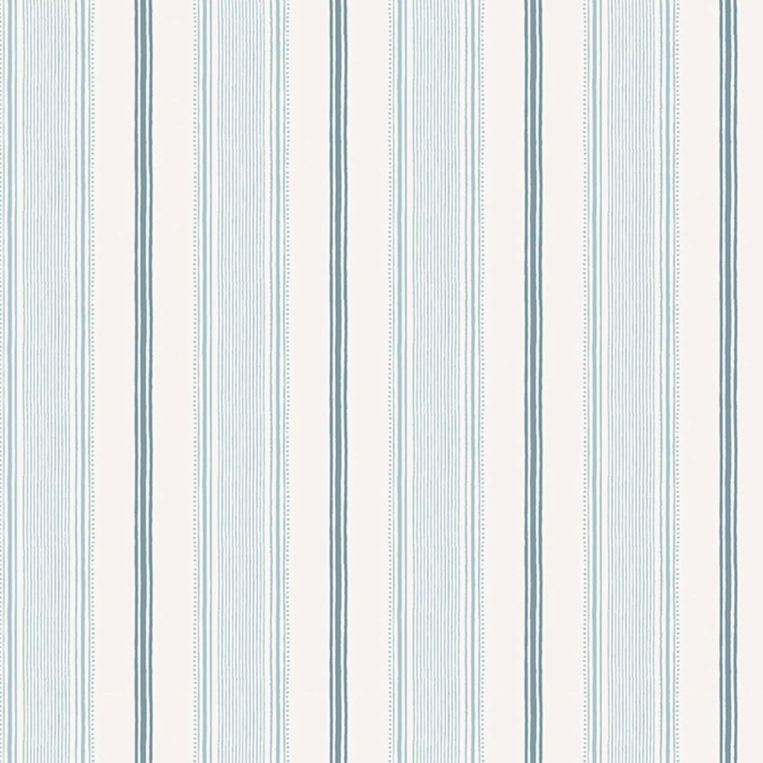 Laura Ashley Vliestapete Heacham Stripe Seaspray 10,05 x 0,52 m günstig online kaufen