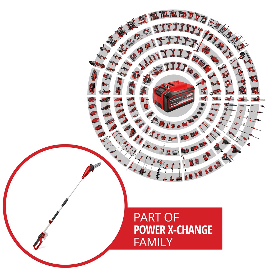 Einhell Power X-Change Akku-Hochentaster GC-LC 18/20 Li T-Solo günstig online kaufen