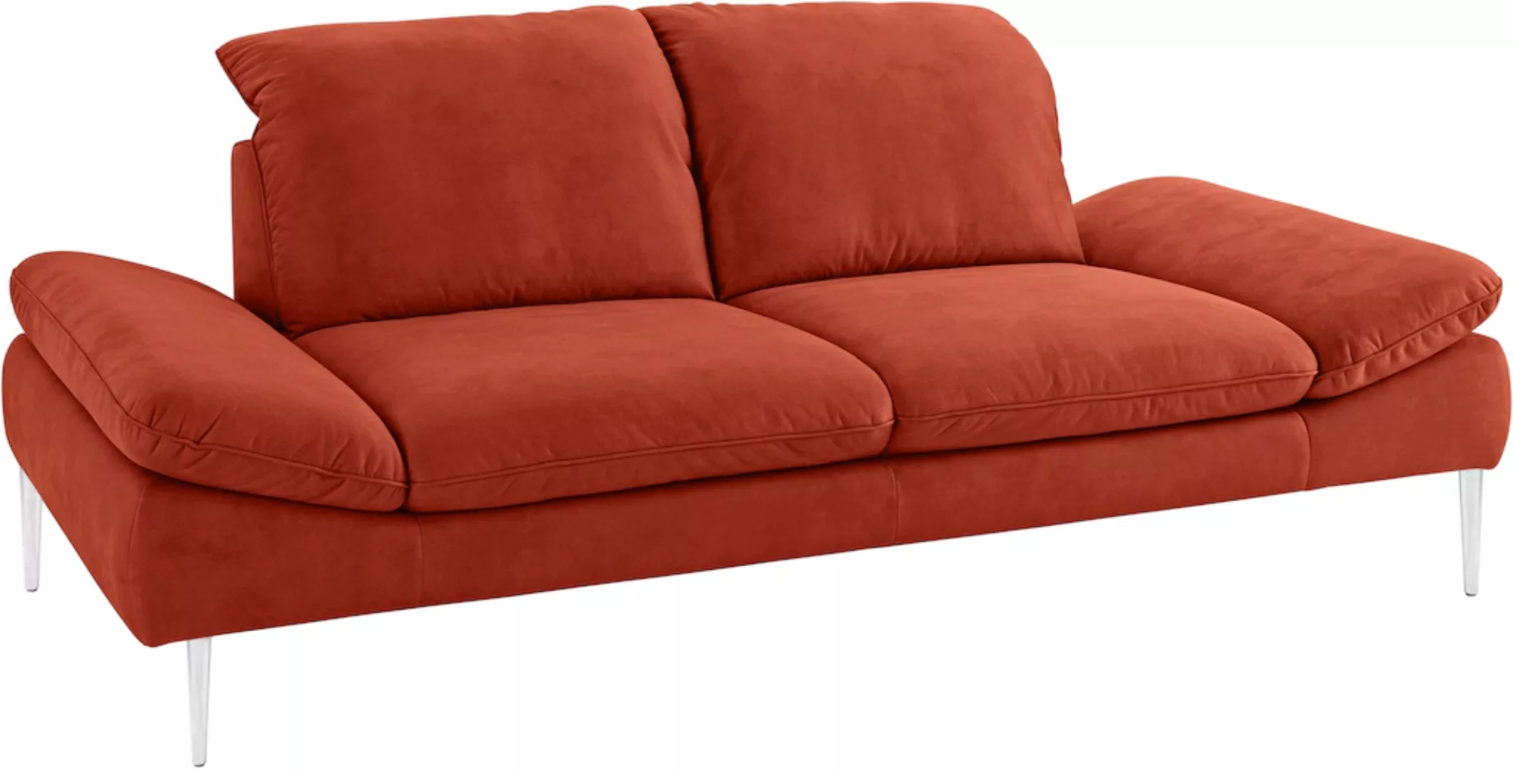 W.SCHILLIG 2,5-Sitzer enjoy&MORE, mit Sitztiefenverstellung, Füße silber ma günstig online kaufen
