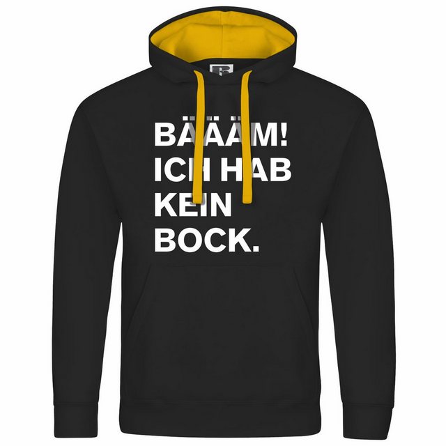 deinshirt Kapuzenpullover Herren Kapuzenpullover BÄÄÄM Ich hab kein bock me günstig online kaufen