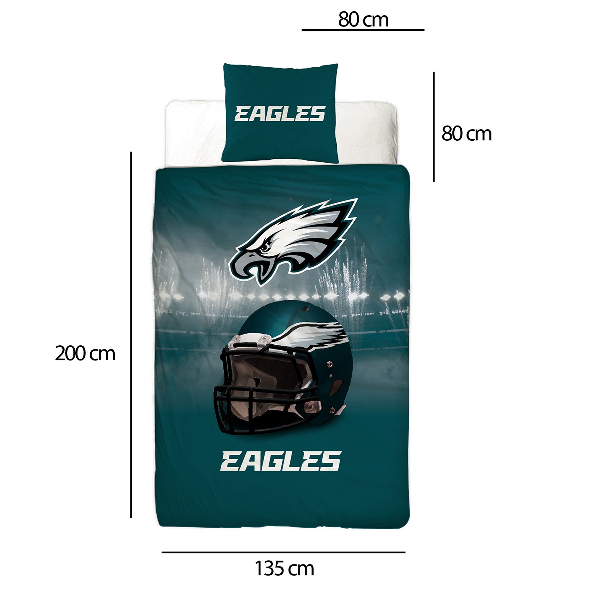 BERONAGE Wendebettwäsche NFL American Football Bettwäsche günstig online kaufen