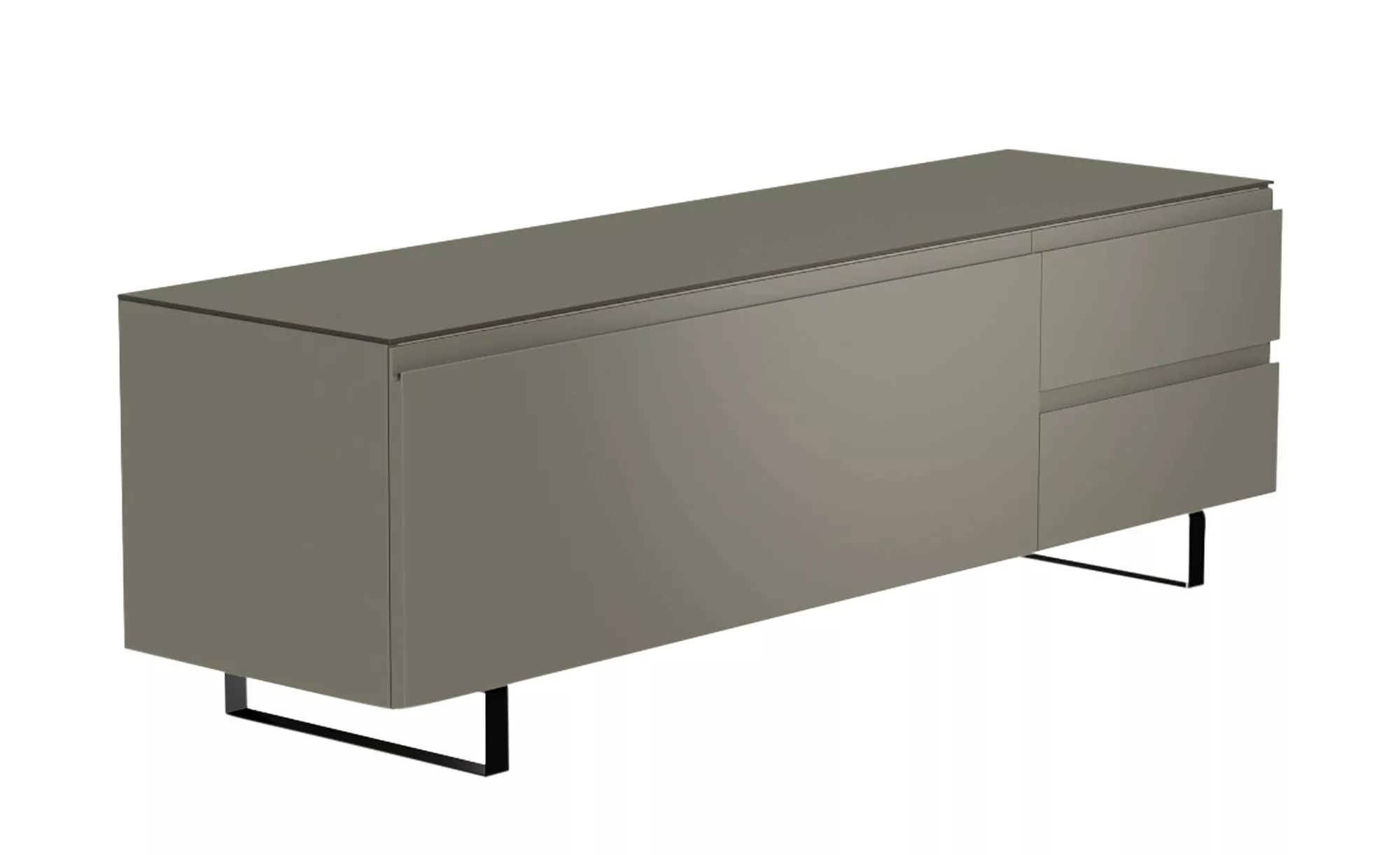 TV Board  Nicolo Phono ¦ grau ¦ Maße (cm): B: 160 H: 51 T: 45.0 TV- & Media günstig online kaufen