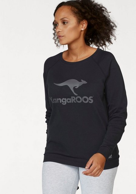 KangaROOS Sweater mit Logo Frontprint günstig online kaufen