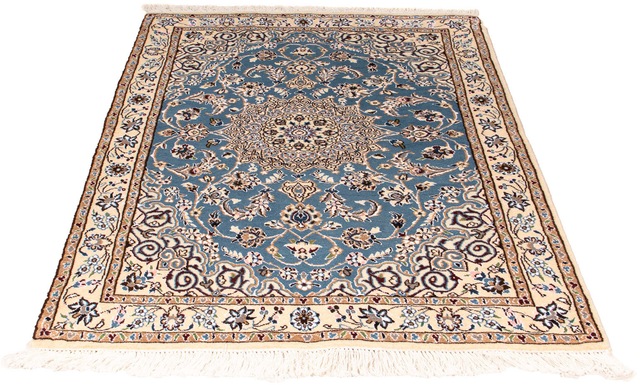 morgenland Orientteppich »Perser - Nain - Royal - 148 x 98 cm - dunkelblau« günstig online kaufen