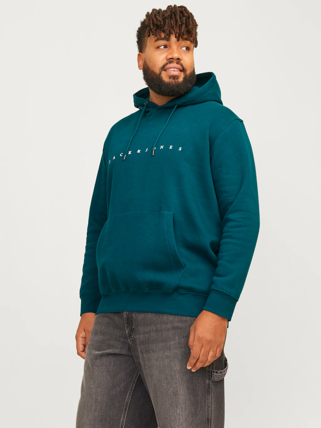 Jack & Jones PlusSize Kapuzensweatshirt "JJESTAR JJ SWEAT HOOD NOOS PLS", m günstig online kaufen