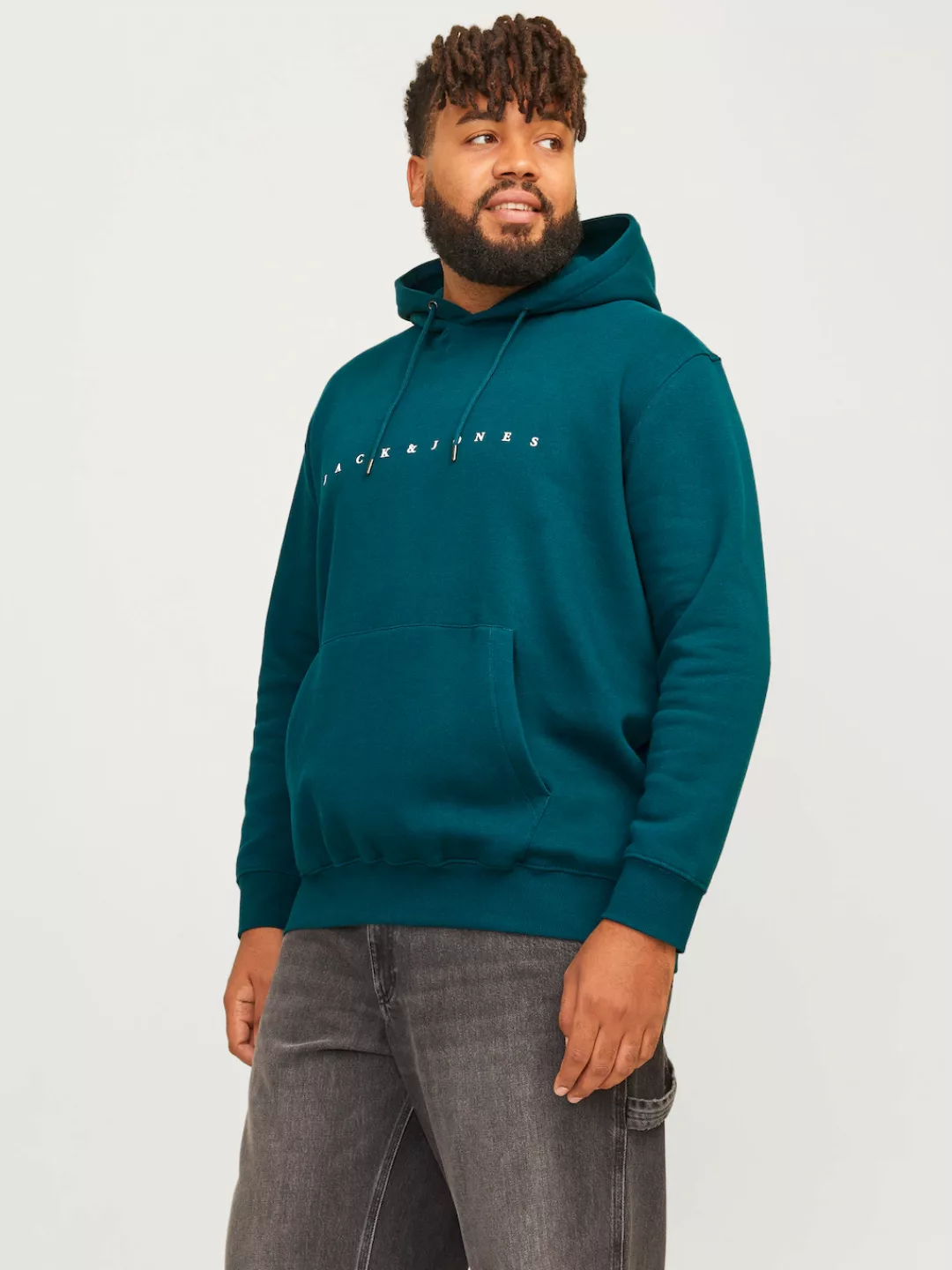 Jack & Jones PlusSize Kapuzensweatshirt JJESTAR JJ SWEAT HOOD NOOS PLS mit günstig online kaufen