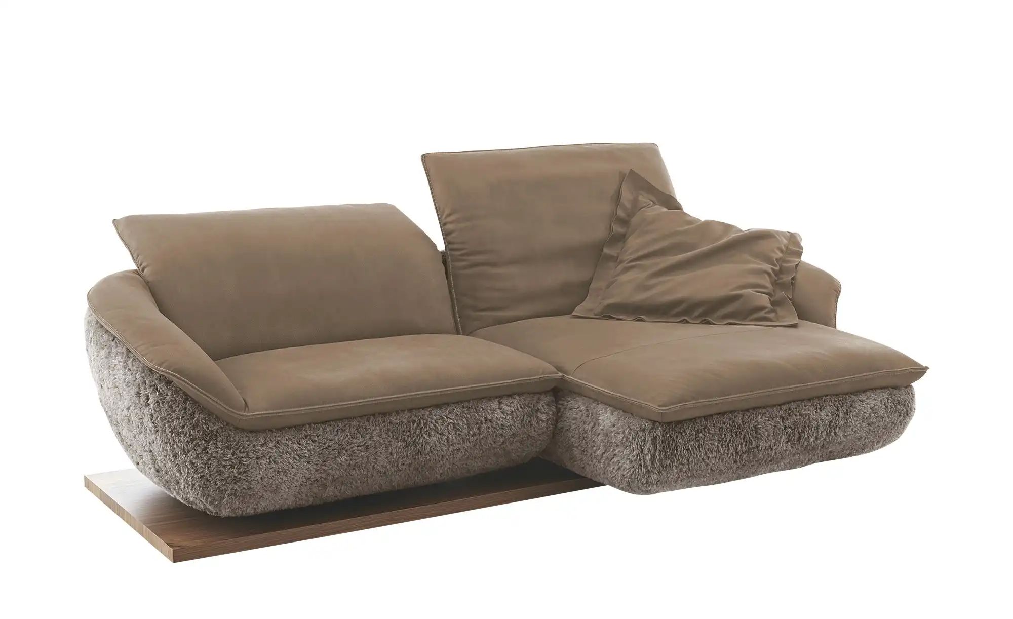 KOINOR Ecksofa  Mooove ¦ beige ¦ Maße (cm): B: 242 H: 99 T: 153 Polstermöbe günstig online kaufen