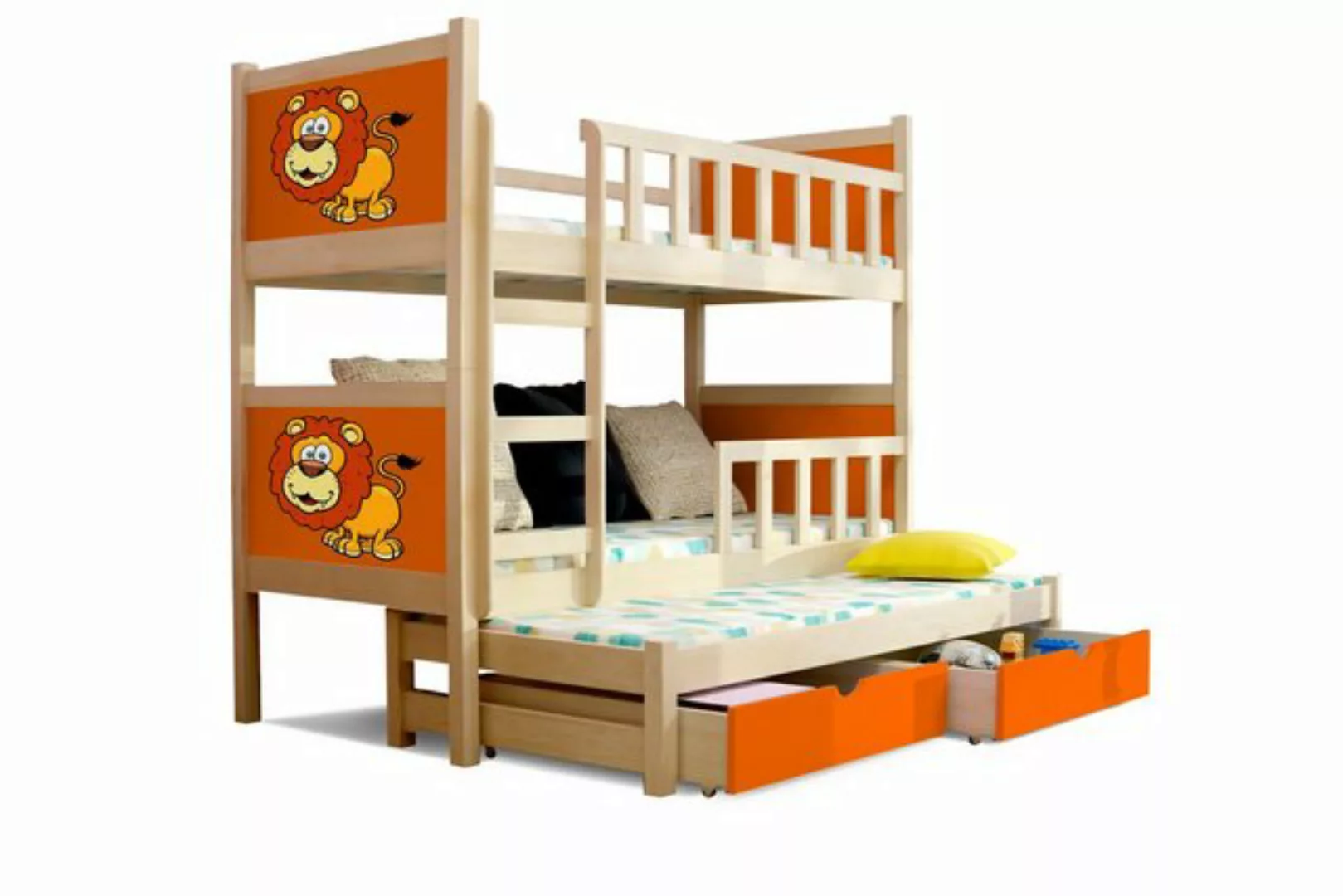 99rooms Kinderbett Zoo II (Kinderbett, Bett), 190x80 cm, mit Bettkasten, Ki günstig online kaufen