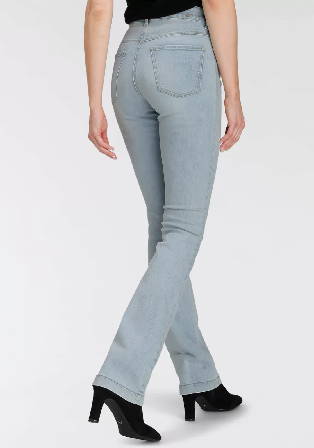 MAC Bootcut-Jeans Boot Modisch ausgestellter Saum günstig online kaufen