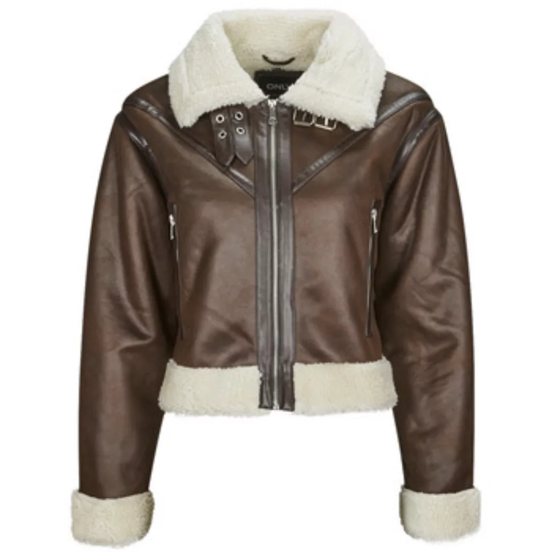 ONLY Lederimitatjacke "ONLBETTY FAUX SUEDE BONDED AVIATOR OTW" günstig online kaufen