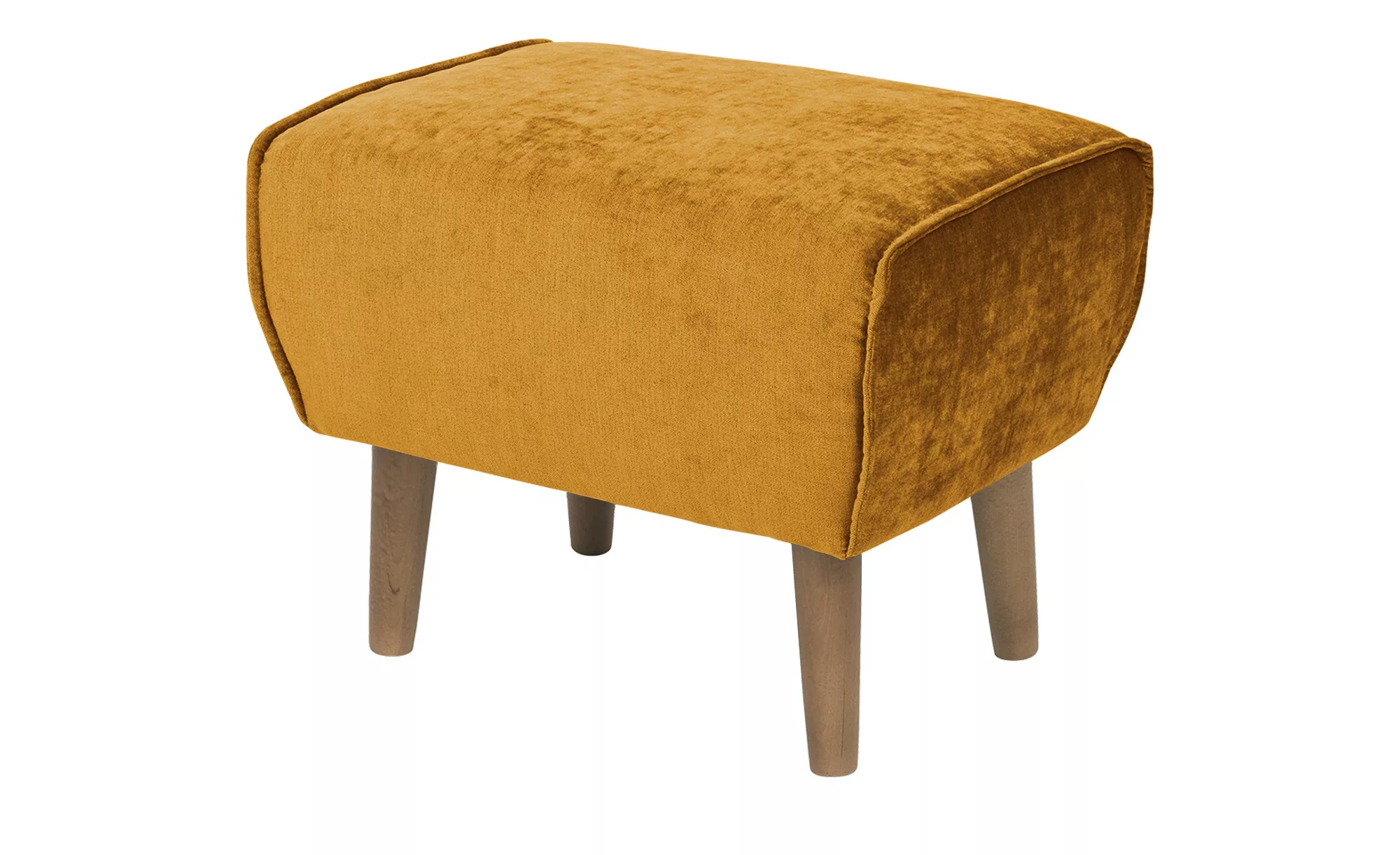 SOHO Hocker  Ellinor ¦ gelb ¦ Maße (cm): B: 56 H: 46 T: 41 Polstermöbel > H günstig online kaufen