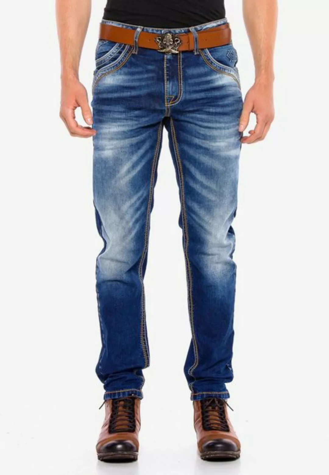 Cipo & Baxx Bequeme Jeans, mit dezenten Ziernähten günstig online kaufen