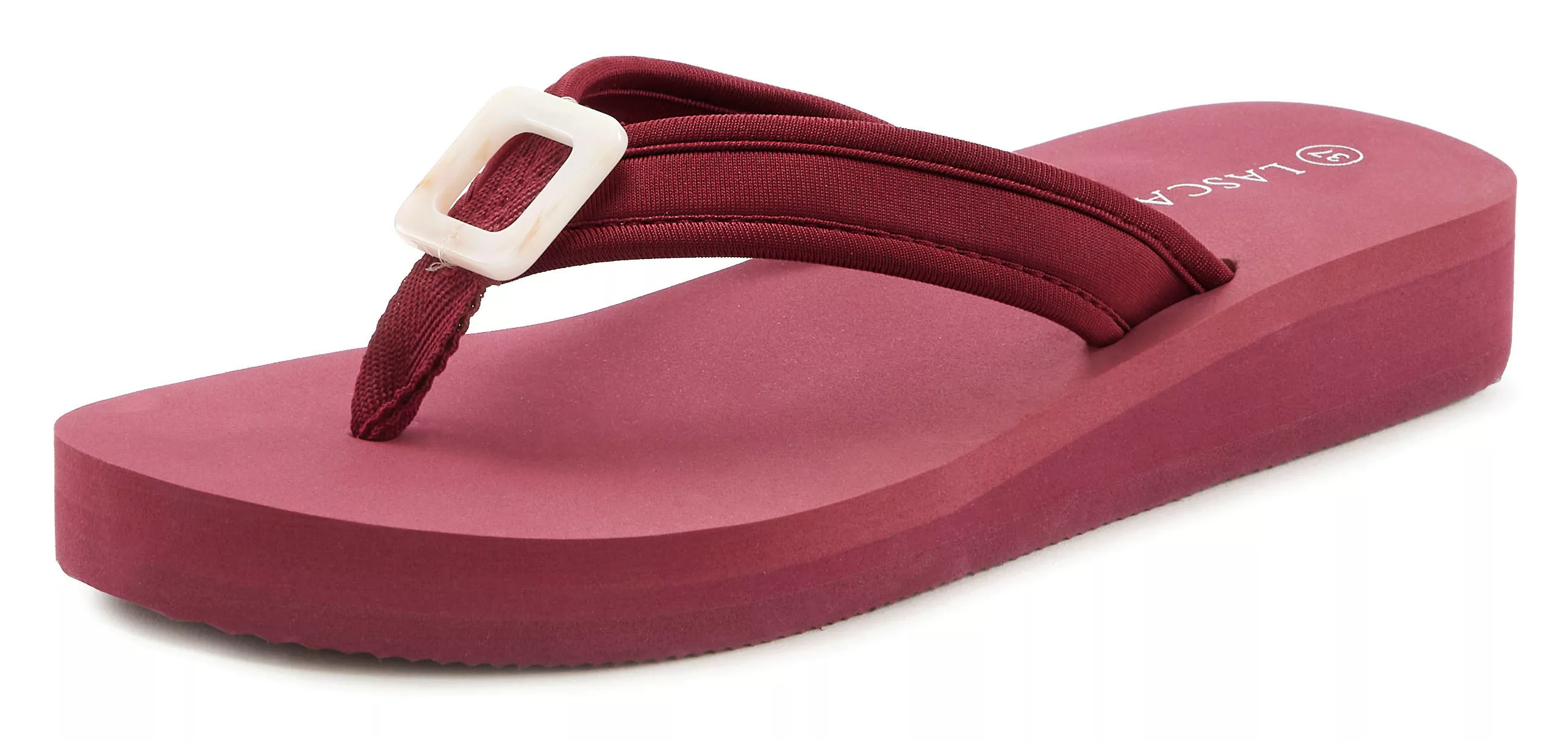 LASCANA Badezehentrenner "Sandale, Pantolette", Zehentrenner, Badeschuh mit günstig online kaufen