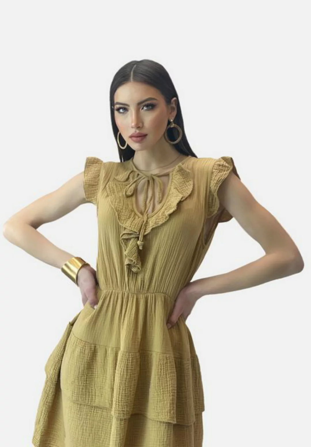 Elara Sommerkleid Elara Damen Kleid (1-tlg) günstig online kaufen