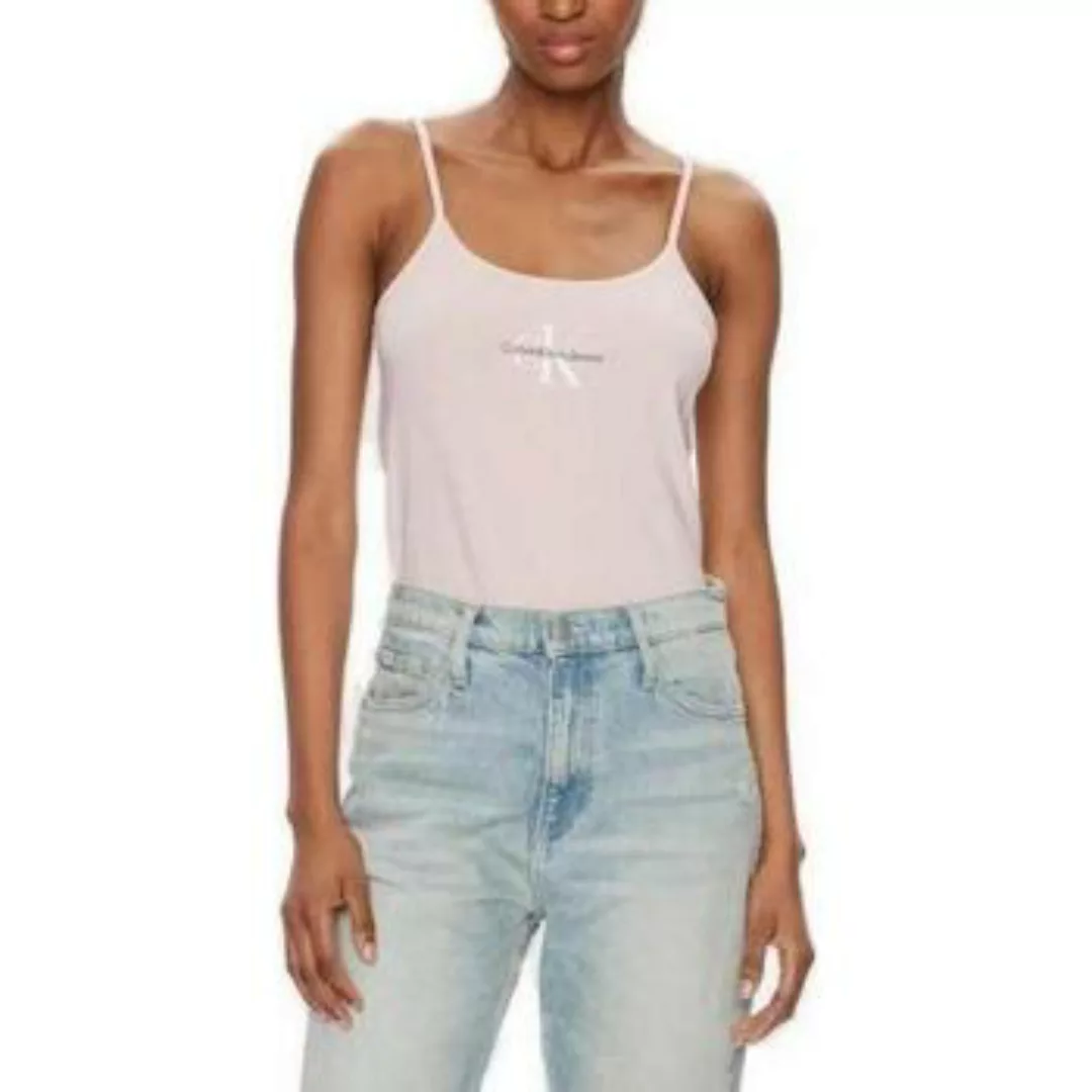 Calvin Klein Jeans  Tank Top MONOLOGO STRAPPY TAN J20J223105 günstig online kaufen