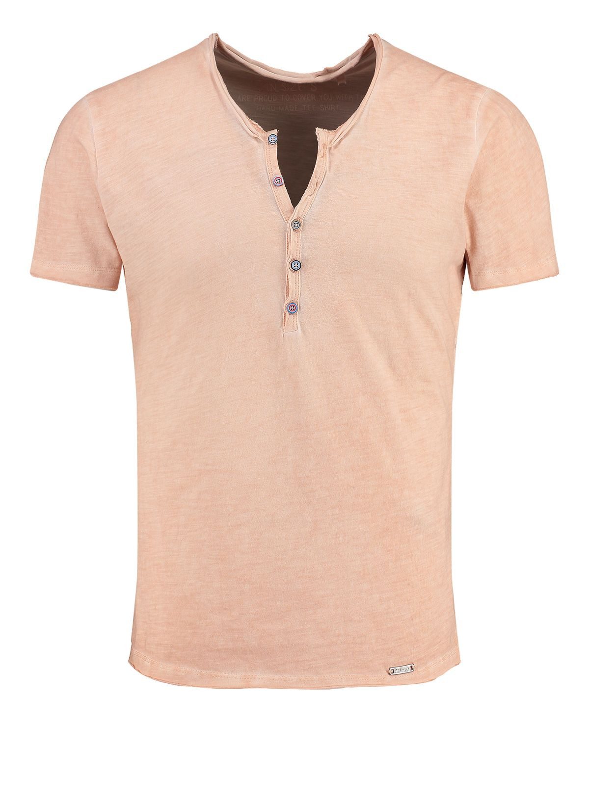 Key Largo Henleyshirt Lemonade vintage Look günstig online kaufen