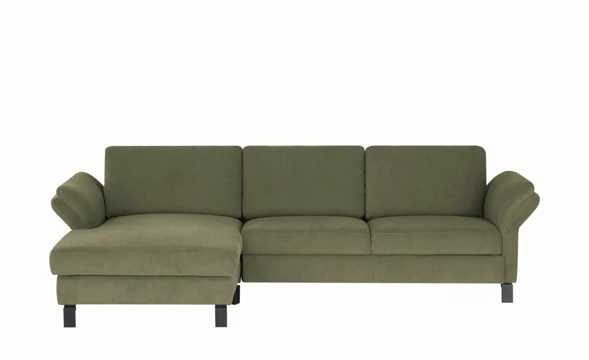 Ecksofa  Medium ¦ grün ¦ Maße (cm): B: 250 H: 78 T: 162 Polstermöbel > Sofa günstig online kaufen