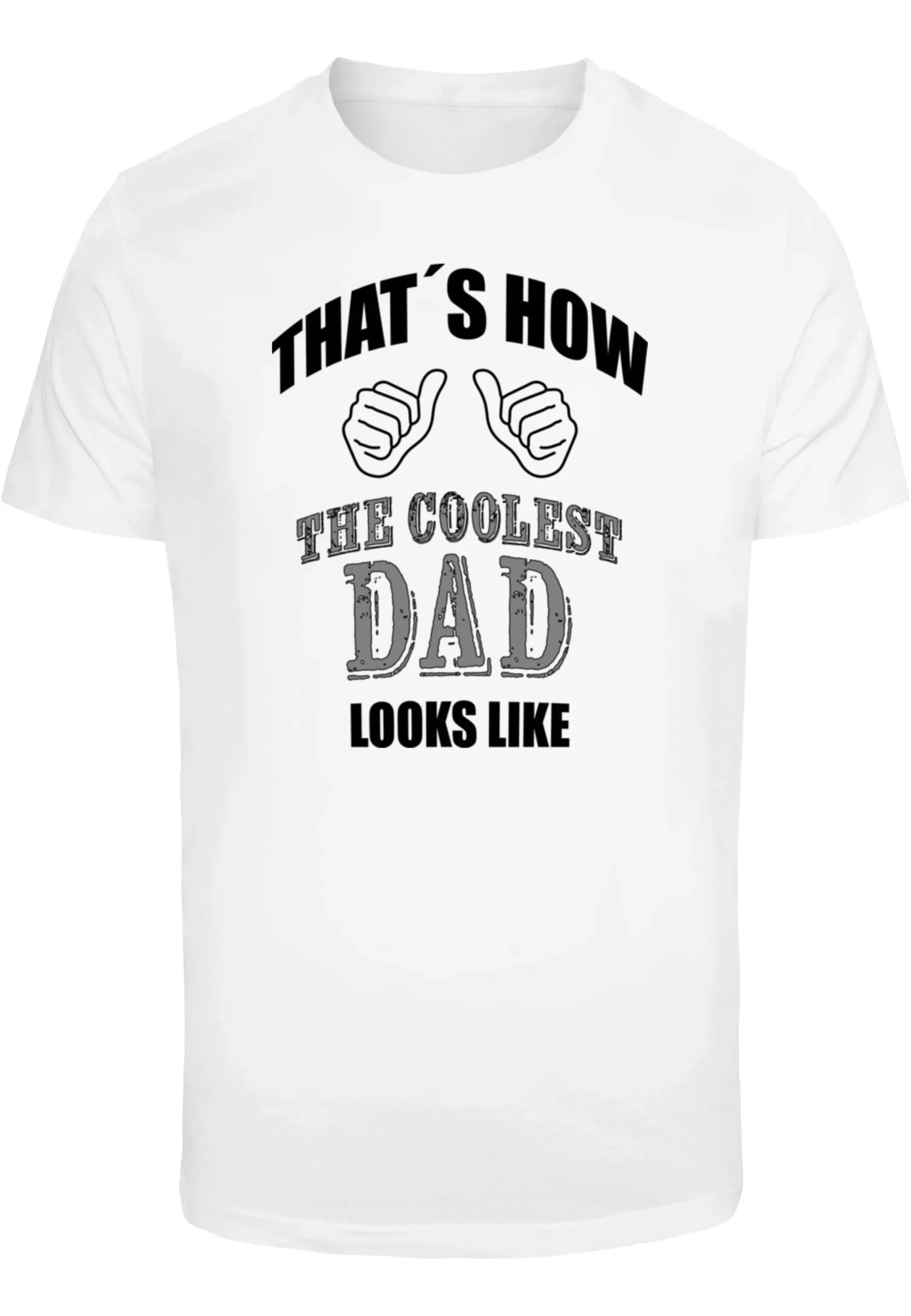 Merchcode T-Shirt "Merchcode Herren Coolest Dad T-Shirt Round Neck" günstig online kaufen