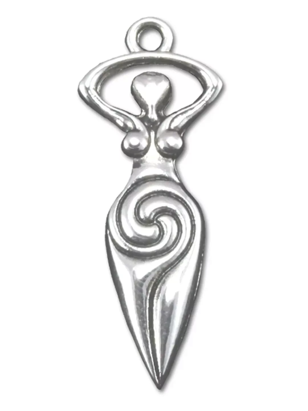 Adelia´s Amulett "Anhänger Siegel der Hexerei (versilbert)", Spiral-Göttin günstig online kaufen