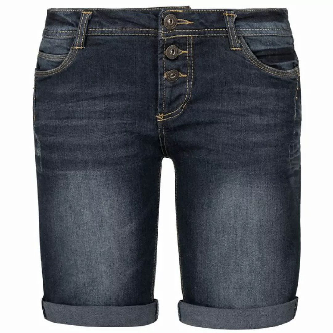 SUBLEVEL Shorts Damen Bermudas kurze Hose Baumwolle Jeans Sommer Chino Stof günstig online kaufen