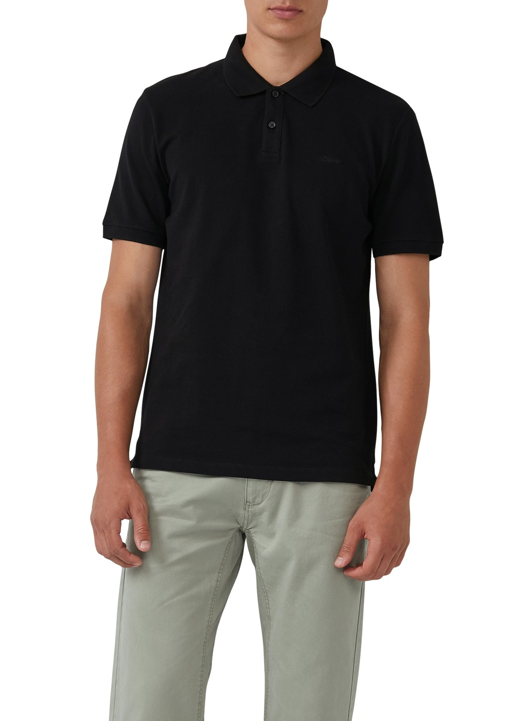 s.Oliver Poloshirt, (Packung, 2 tlg.), mit Logo Stickerei günstig online kaufen
