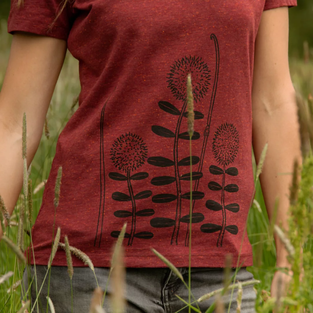 Damen T-shirt Waldblumen günstig online kaufen