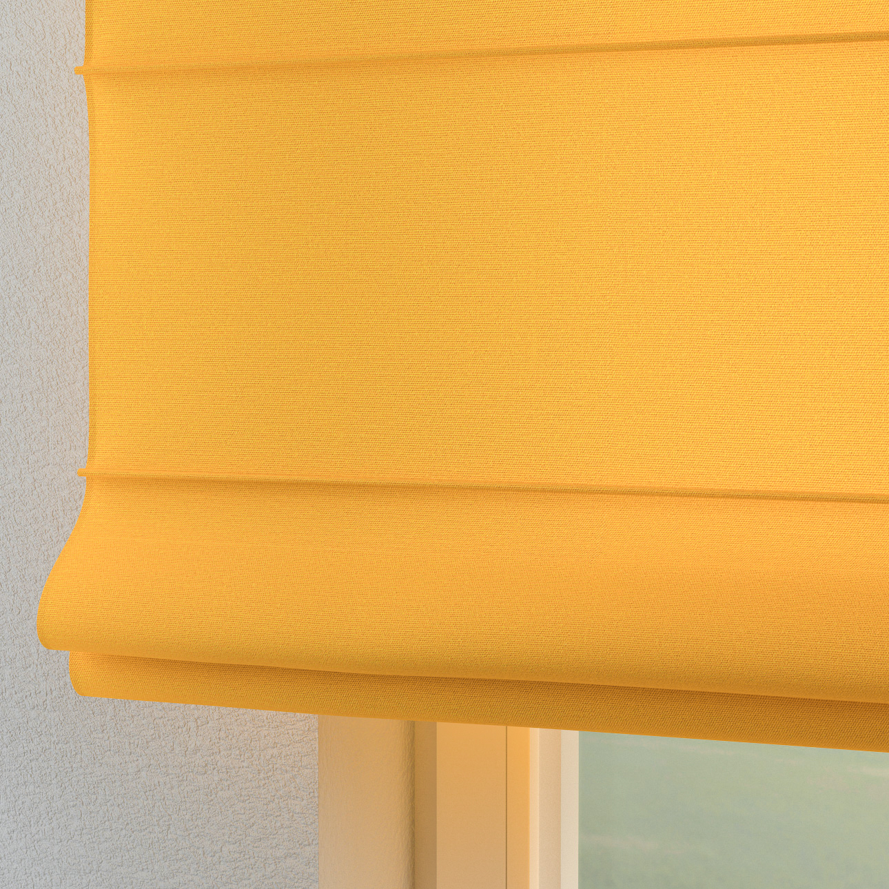 Dekoria Raffrollo Torino, gelb, 50 x 60 cm günstig online kaufen