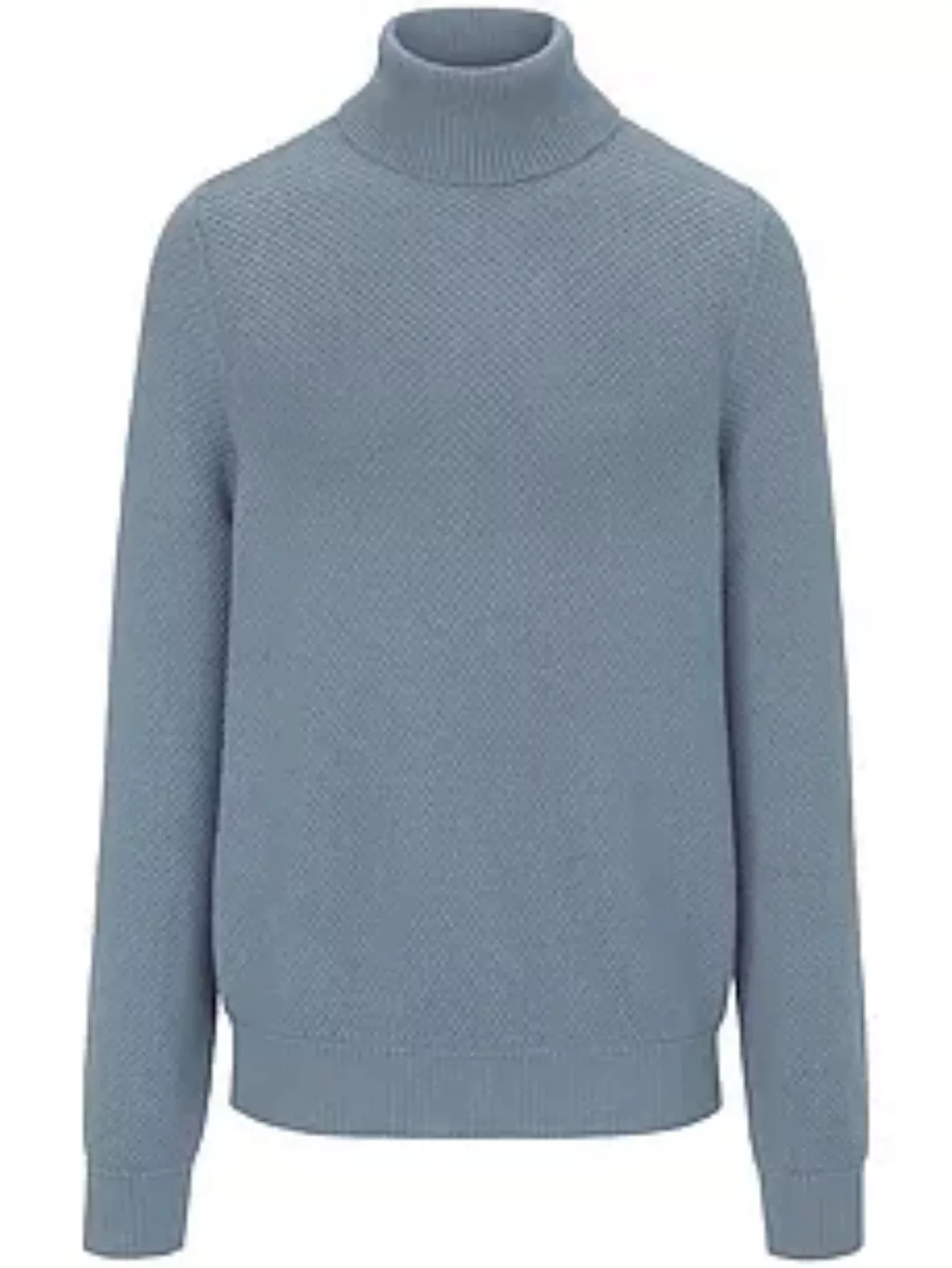 Rollkragen-Pullover Peter Hahn blau günstig online kaufen