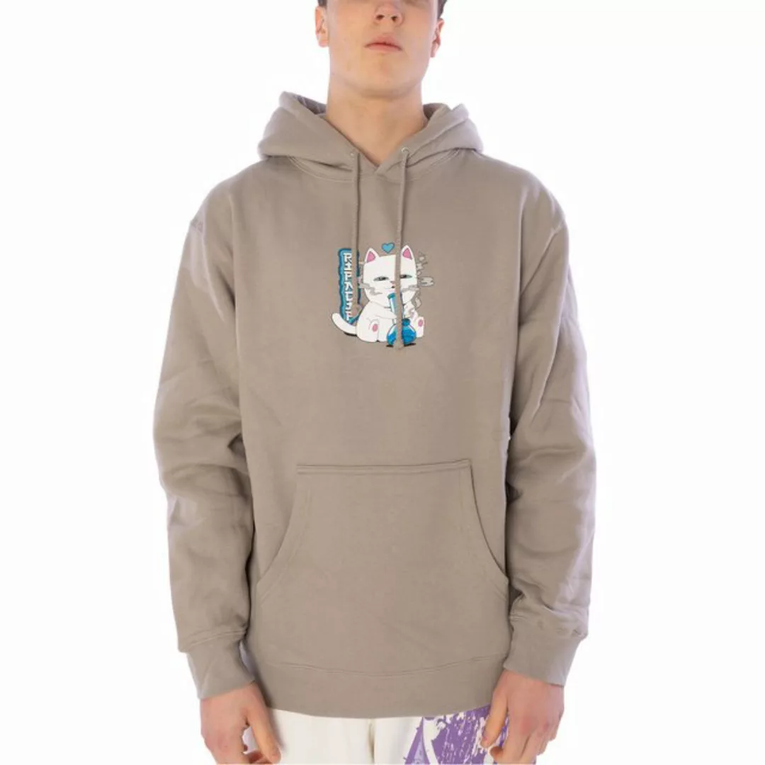 RIPNDIP Hoodie Hoodie Ripndip Puff Puff, G XL, F cement (1-tlg) günstig online kaufen