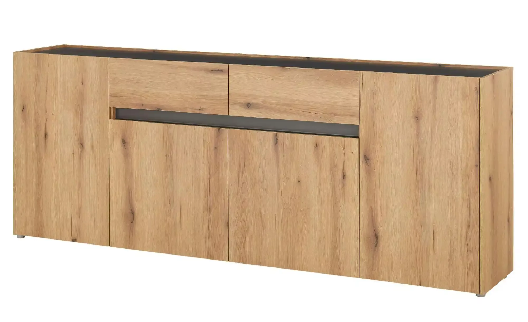 Sideboard  Cande ¦ holzfarben ¦ Maße (cm): B: 223 H: 86 Kommoden & Sideboar günstig online kaufen