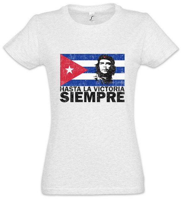 Urban Backwoods Print-Shirt Hasta La Victoria Siempre II Damen T-Shirt Che günstig online kaufen