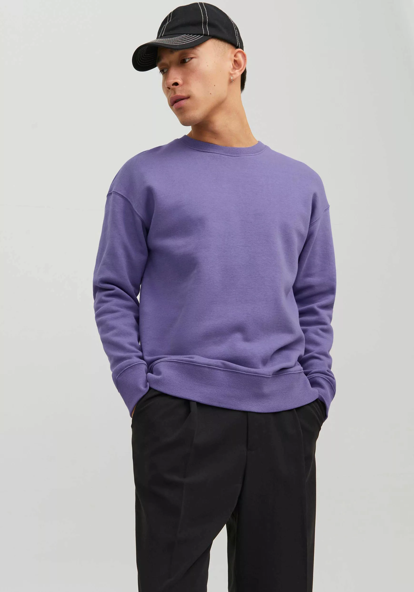 Jack & Jones Sweatshirt JJESTAR BASIC SWEAT CREW NECK NOOS mit Rundhalsauss günstig online kaufen