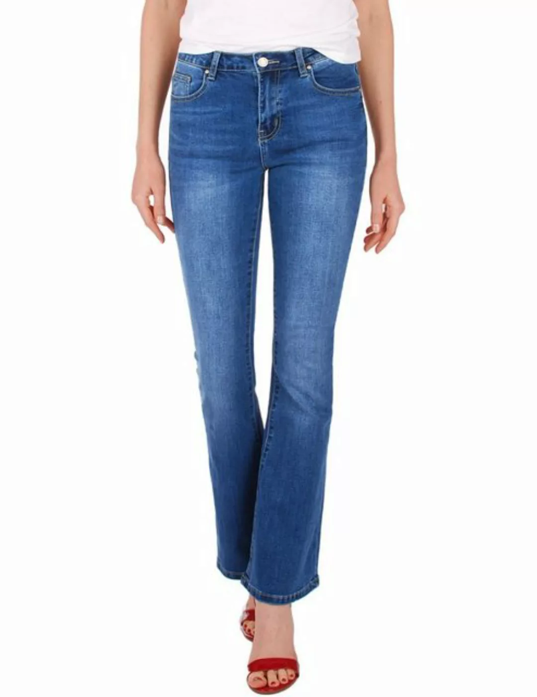 Fraternel Bootcut-Jeans 5-Pocket Style, Stretch, Normal Waist günstig online kaufen