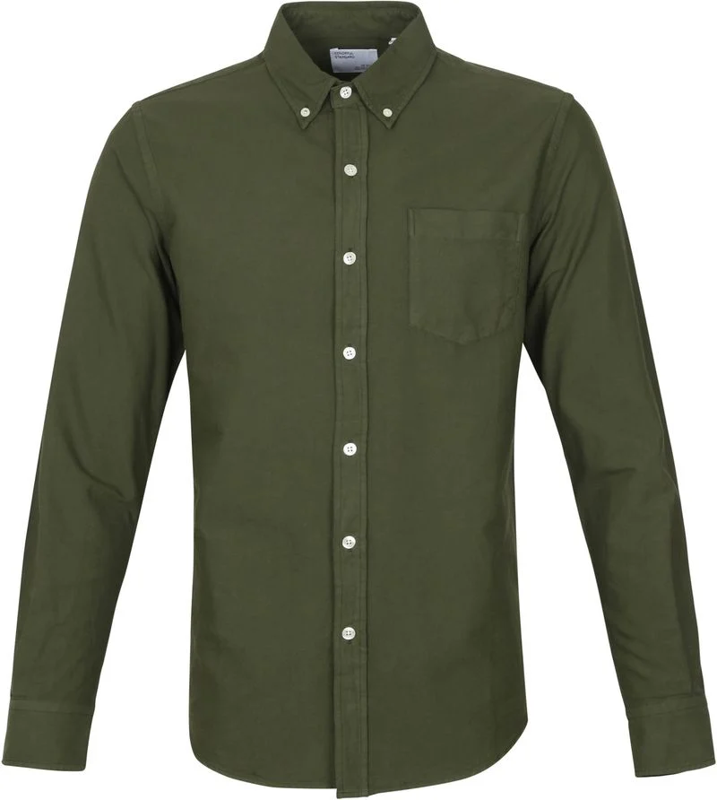 Colorful Standard Hemd Seaweed Green - Größe XXL günstig online kaufen