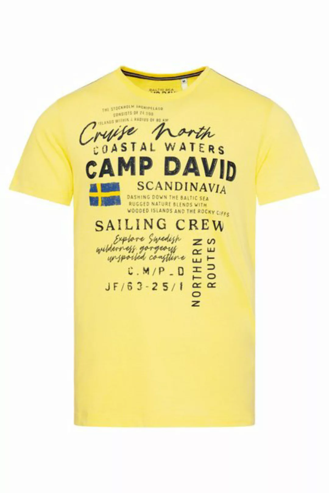 CAMP DAVID T-Shirt Cruise North (1-tlg) günstig online kaufen