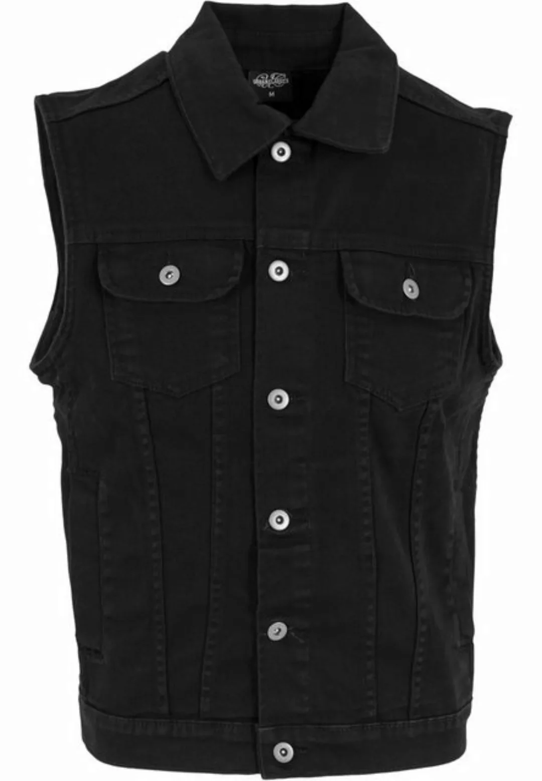 URBAN CLASSICS Jerseyweste Urban Classics Herren Denim Vest (1-tlg) günstig online kaufen