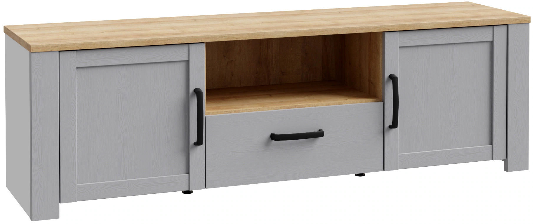 FORTE Lowboard "Bohol TV-Board, TV-Schrank", Breite 166 cm günstig online kaufen