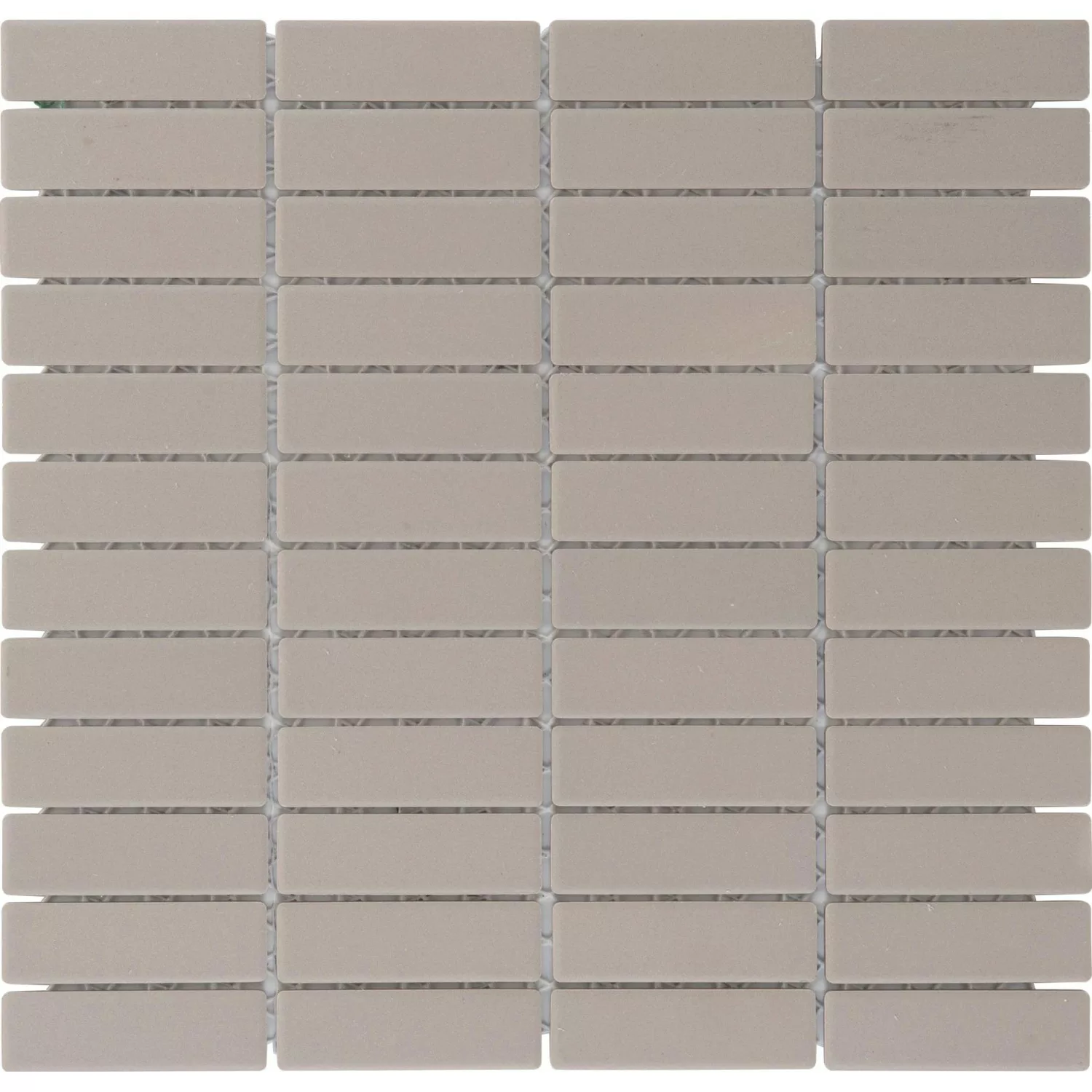 Mosaikmatte Keramik Antislip Light Grey, matt 28,6 cm x 29,5 cm günstig online kaufen