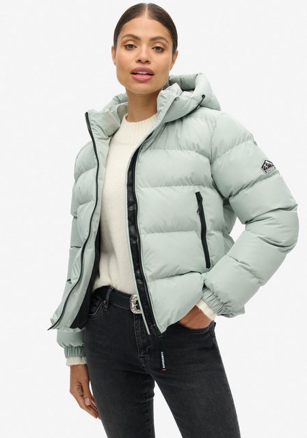 Superdry Steppjacke "HOODED SPORTS PUFFER JACKET", ohne Kapuze günstig online kaufen