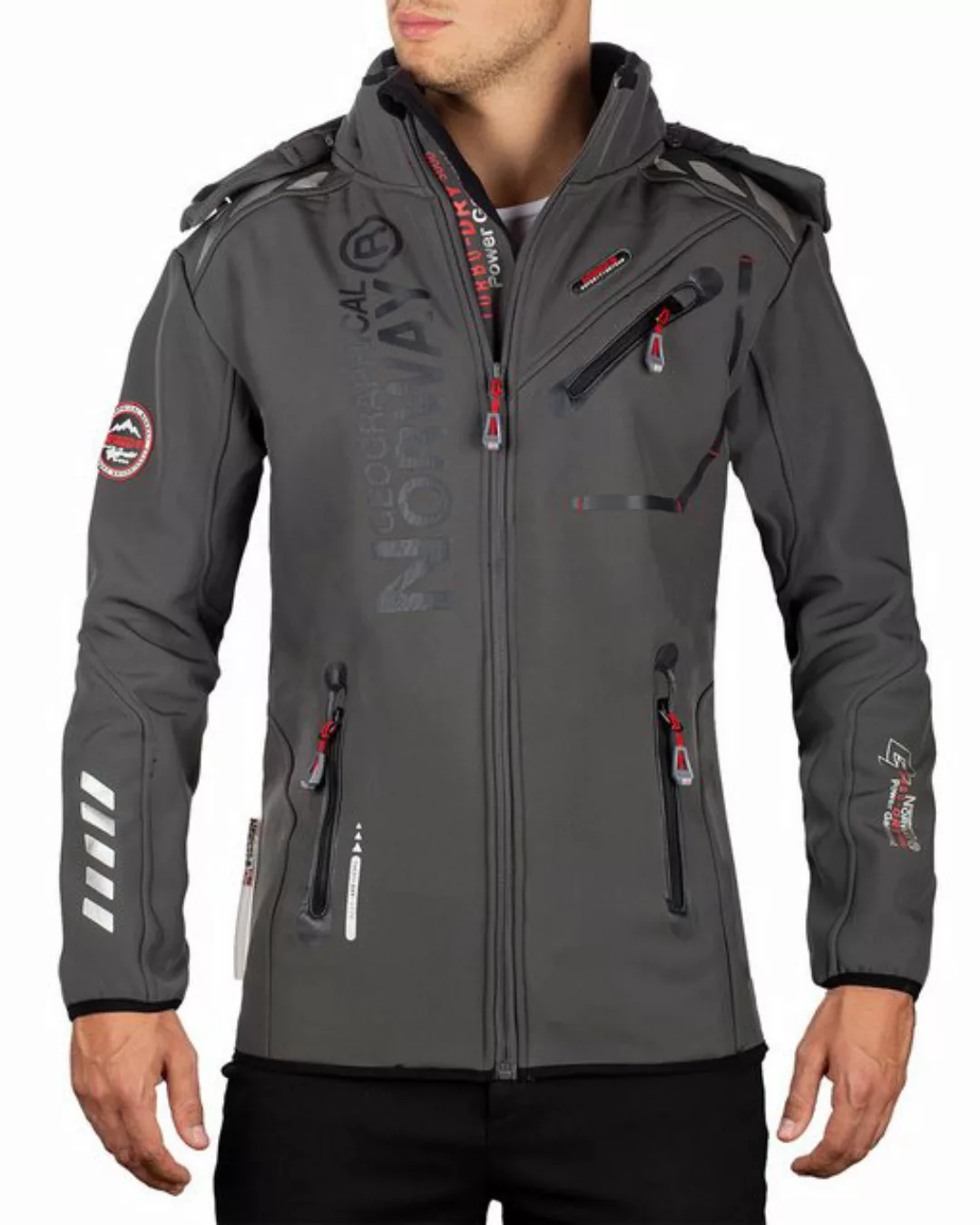 Geographical Norway Softshelljacke Herren Outdoor Jacke baroyaute Camo - Bl günstig online kaufen