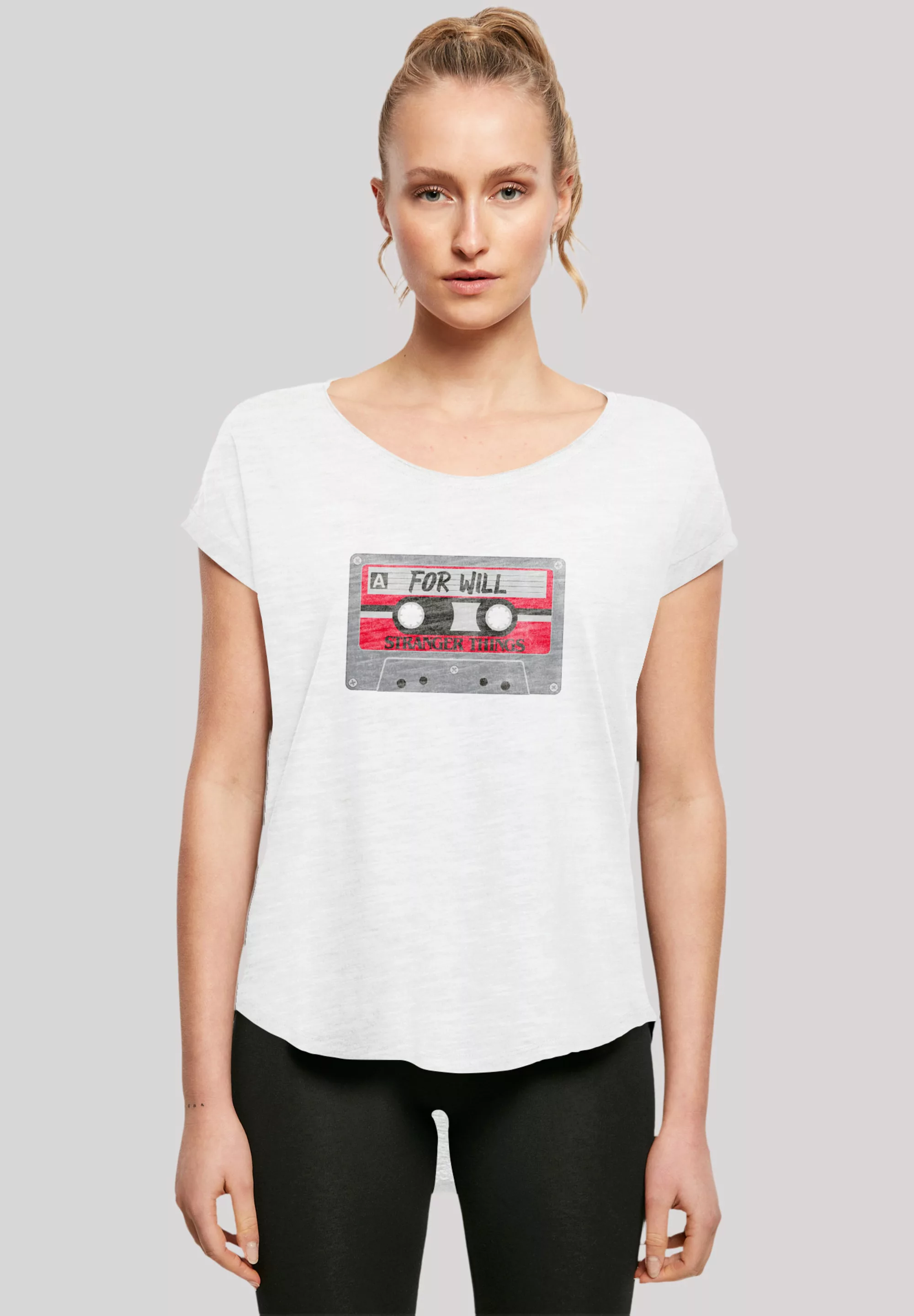 F4NT4STIC T-Shirt "Stranger Things Cassette For Will", Premium Qualität günstig online kaufen